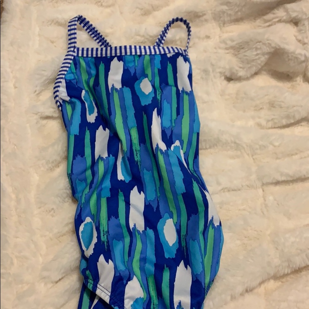 dolfin ugly one piece swimsuit size 28
